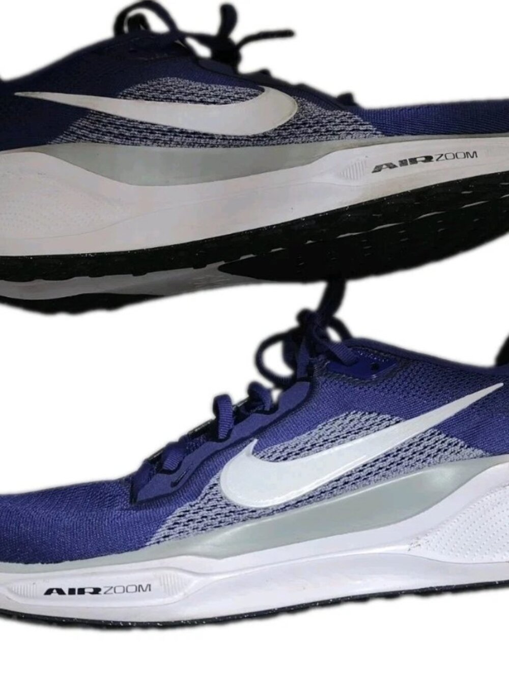 Nike Air Zoom Pegasus Mens 12 Purple Kansas State Wildcats Running Shoes